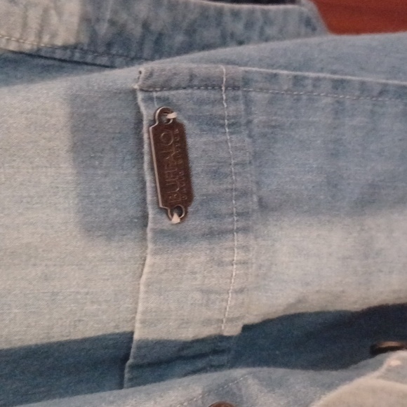 5 For $ 20 Sleeveless button down crop jean shirt blouse - Picture 8 of 15